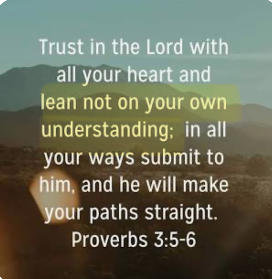 Proverbs 3:5-6